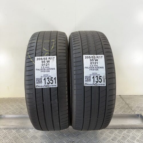 Gomme Usate 205 55 R17 95W Falken Azenis FK510A Estive
