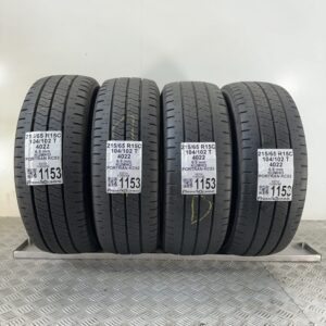 Gomme Usate 215 65 R15C 104/102T Kumho Portran KC53 90% Estive
