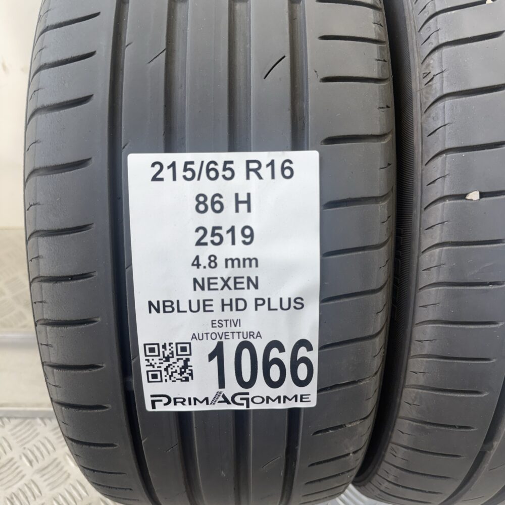 Gomme Usate 215 65 R16 86H Nexen Nblue HD Plus Estive | Gomme Usate | PrimaGomme.it Gomme Usate 215 65 R16 86H Nexen Nblue HD Plus Estive - immagine 3