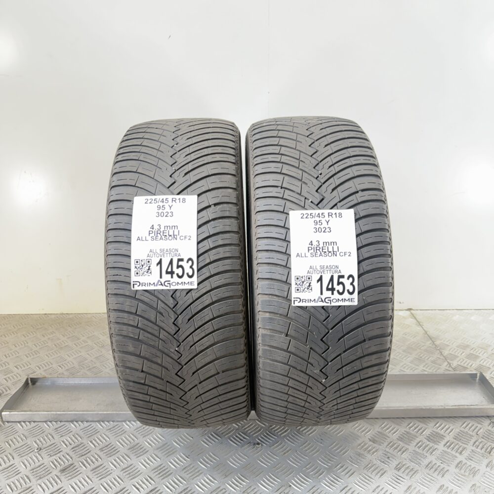 Gomme Usate 225 45 R18 95Y Pirelli All Season CF2 Quattro Stagioni | Gomme Usate | PrimaGomme.it Gomme Usate 225 45 R18 95Y Pirelli All Season CF2 Quattro Stagioni