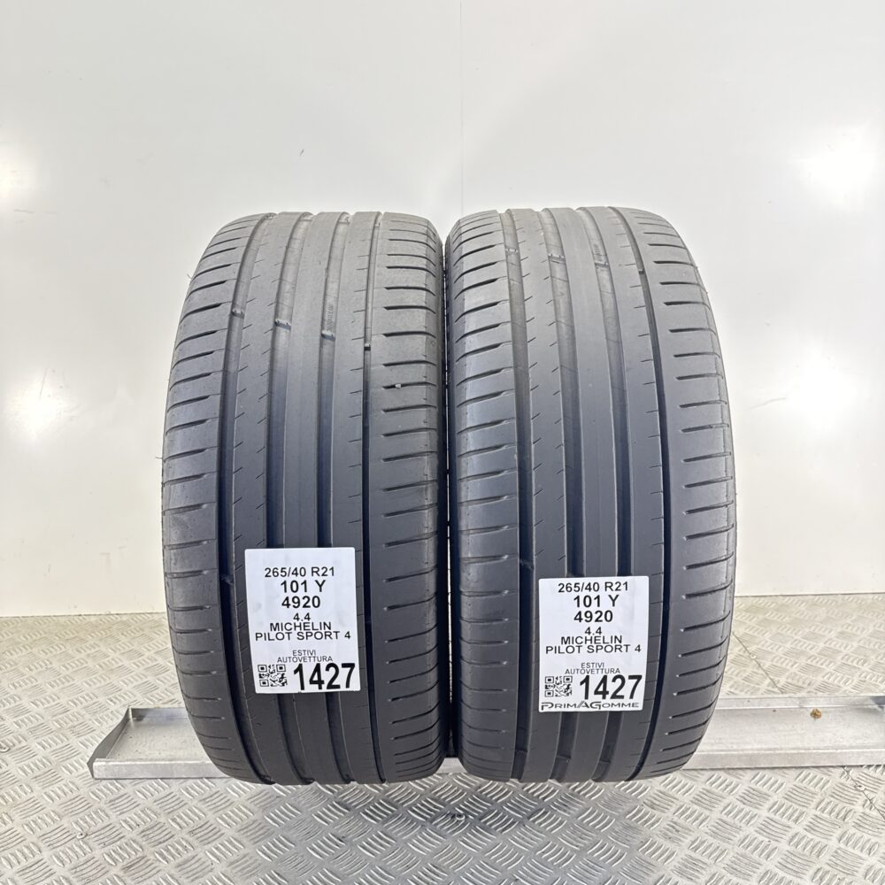 Gomme Usate 265 40 R21 101Y Michelin Pilot Sport 4 Estive | Gomme Usate | PrimaGomme.it Gomme Usate 265 40 R21 101Y Michelin Pilot Sport 4 Estive - immagine 6