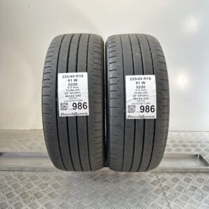 Gomme Usate 225 45 R18 91W Dunlop SP Sport Maxx 050 71% Estive