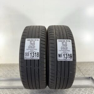 Gomme Usate 185 55 R16 87H Dunlop SP Sport Fastresponse Estive