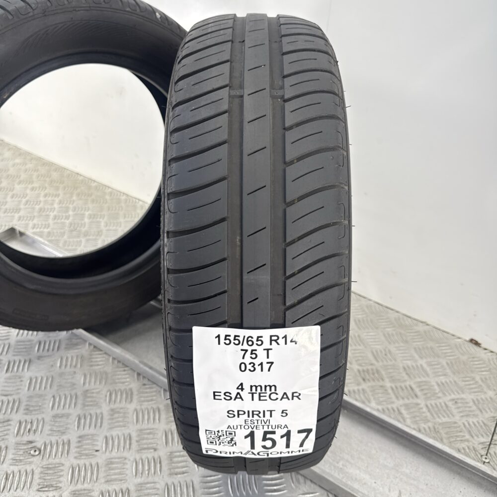 Pneumatici Usati 155 65 R14 75T Esa Tecar Spirit 5 Estive | Gomme Usate | PrimaGomme.it Pneumatici usati 155 65 R14 Esa Tecar Spirit 5 - foto 2