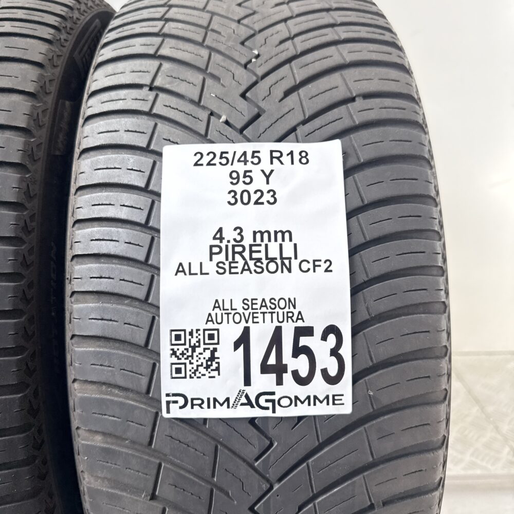 Gomme Usate 225 45 R18 95Y Pirelli All Season CF2 Quattro Stagioni | Gomme Usate | PrimaGomme.it Gomme Usate 225 45 R18 95Y Pirelli All Season CF2 Quattro Stagioni - immagine 3