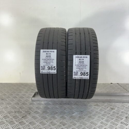 Gomme Usate 205 45 R16 83H Continental Conti Eco Contact 5 Estive