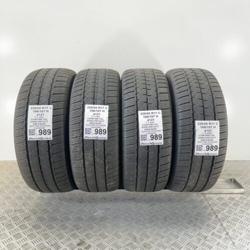 Gomme Usate 225 55 R17C 109 107H Continental Vancontact 4Season 79% Quattro Stagioni