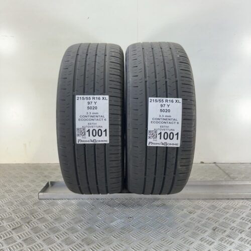 Gomme Usate 215 55 R16 XL 97Y Continental Ecocontact 6 Estive