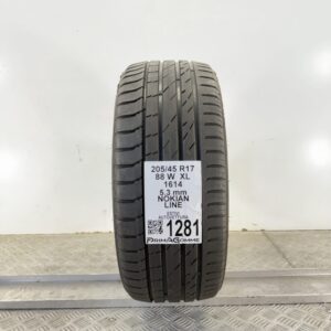 Pneumatico Usato 205 45 R17 XL 88W Nokian Line 76% Estivo