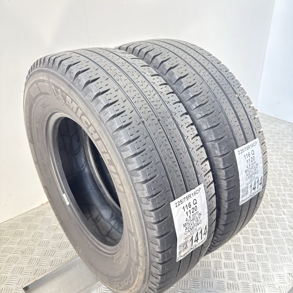 Pneumatici Usati 225 75 R16 116Q Michelin Agilis Camping Estive | Gomme Usate | PrimaGomme.it Pneumatici usati 225 75 R16 Michelin Agilis Camping - foto 9