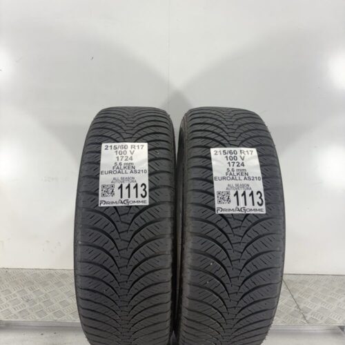 Gomme Usate 215 60 R17 100V Falken Euroall AS210 80% Quattro Stagioni