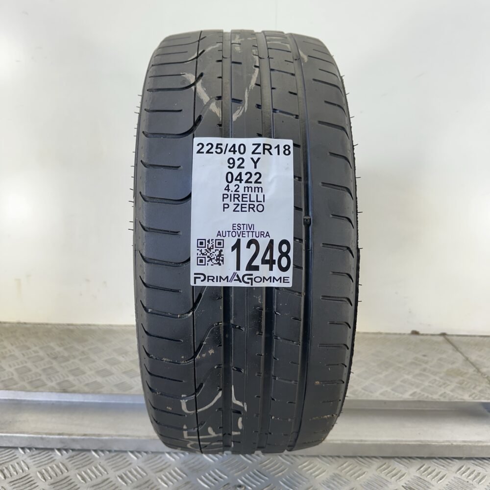 Pneumatico Usato 225 40 ZR18 92Y Pirelli P Zero Estivo | Gomme Usate | PrimaGomme.it Pneumatico usato 225 40 ZR18 Pirelli P Zero - foto 5