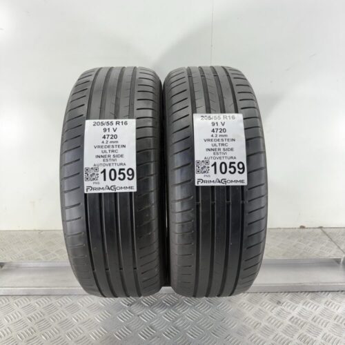Gomme Usate 205 55 R16 91V Vredestein Ultrac Estive