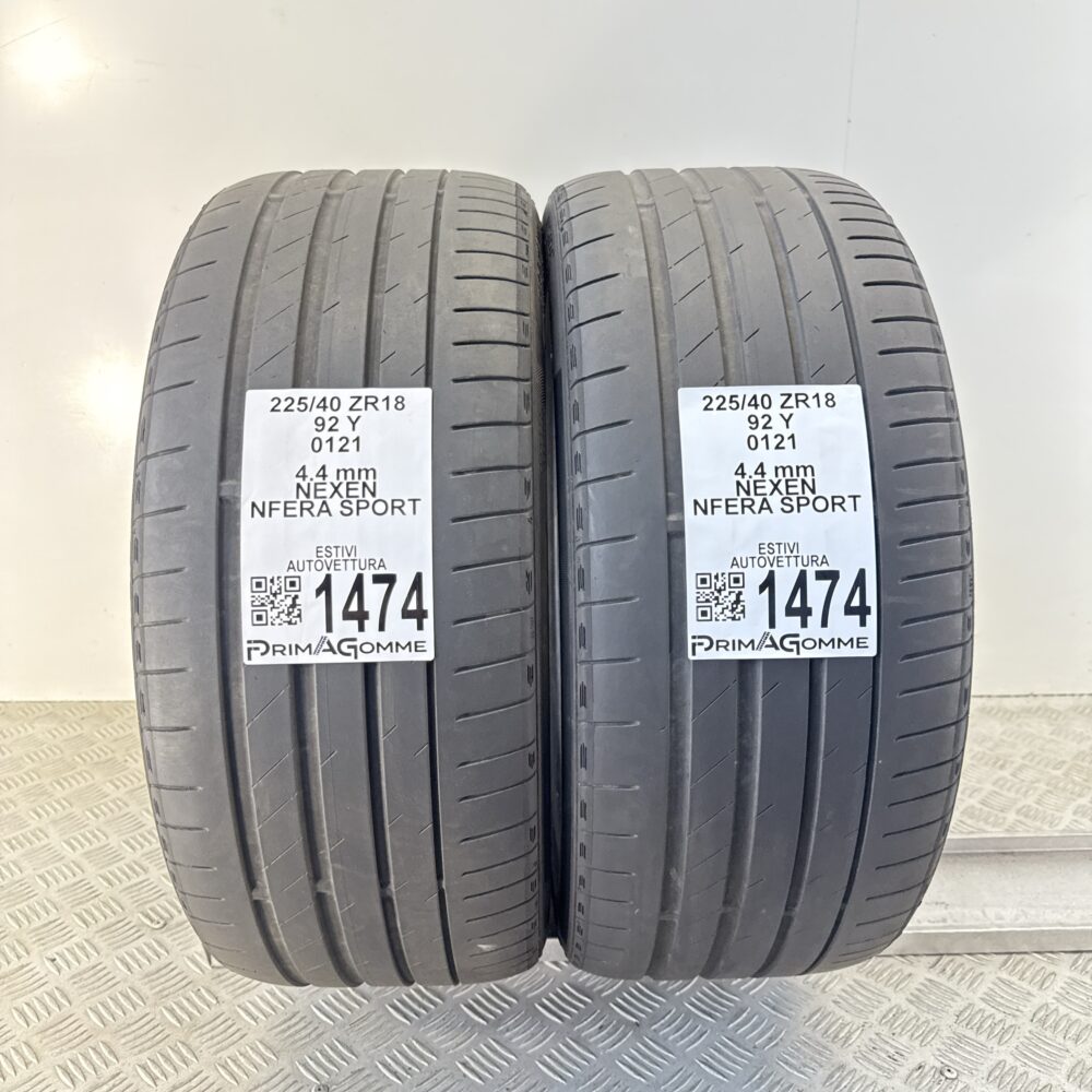 Gomme Usate 225 40 R18 92Y Nexen Nfera Sport 62% Estive | Gomme Usate | PrimaGomme.it Gomme Usate 225 40 R18 92Y Nexen Nfera Sport 62% Estive - immagine 11