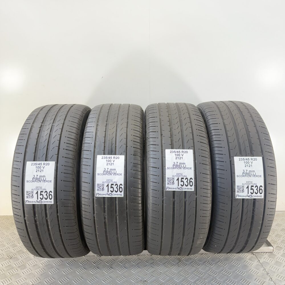 Gomme Usate 235 45 R20 100V Pirelli Scorpion Verde Estive | Gomme Usate | PrimaGomme.it Gomme Usate 235 45 R20 100V Pirelli Scorpion Verde Estive