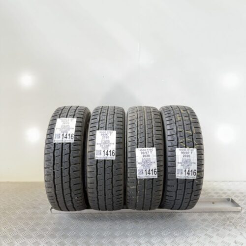 Gomme Usate 195 60 R16C 99 97T Kumho Winterportran CW51 88% Invernali