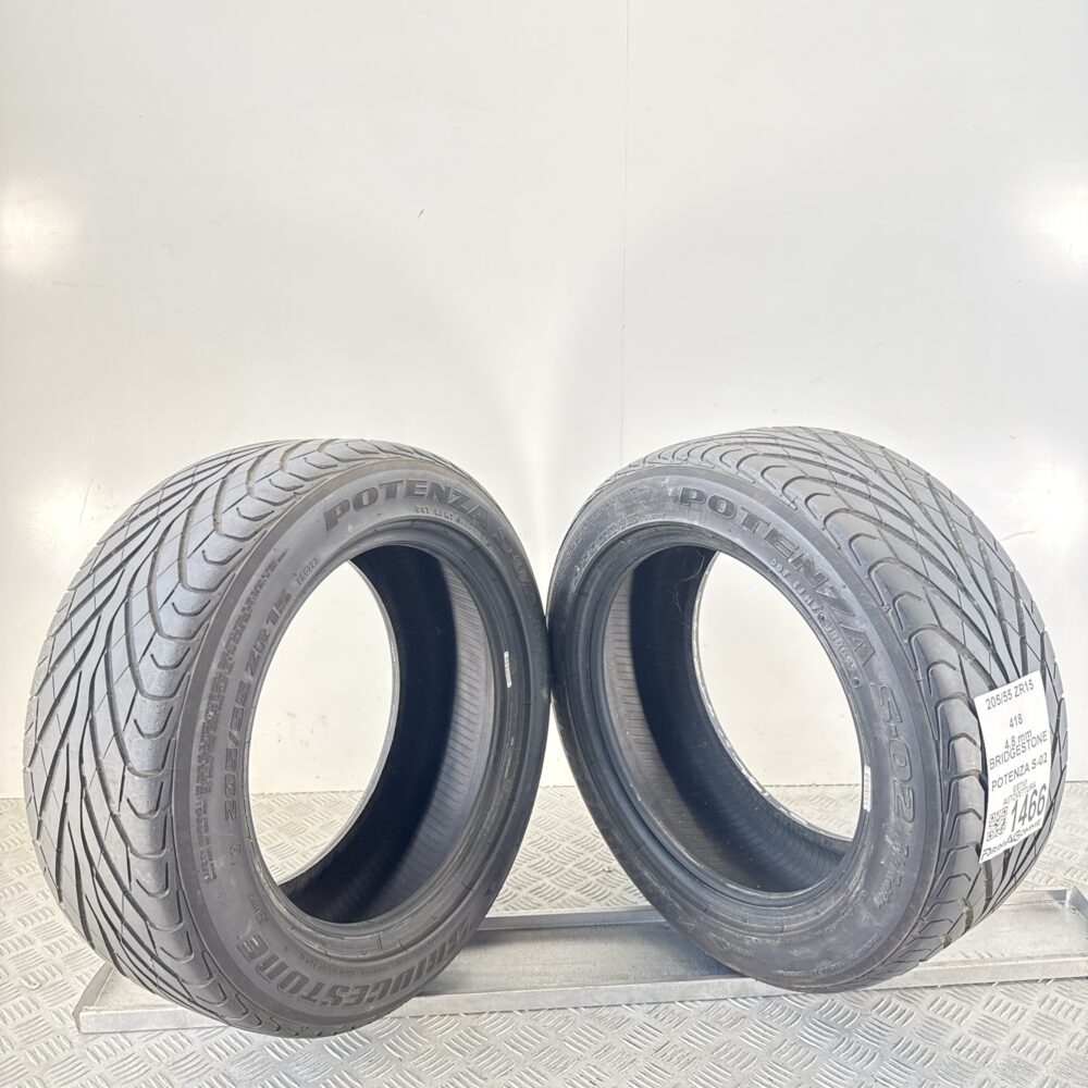 Gomme Usate 205 55 ZR15 418 Bridgestone Potenza S-02 Estive | Gomme Usate | PrimaGomme.it Gomme Usate 205 55 ZR15 418 Bridgestone Potenza S-02 Estive - immagine 4