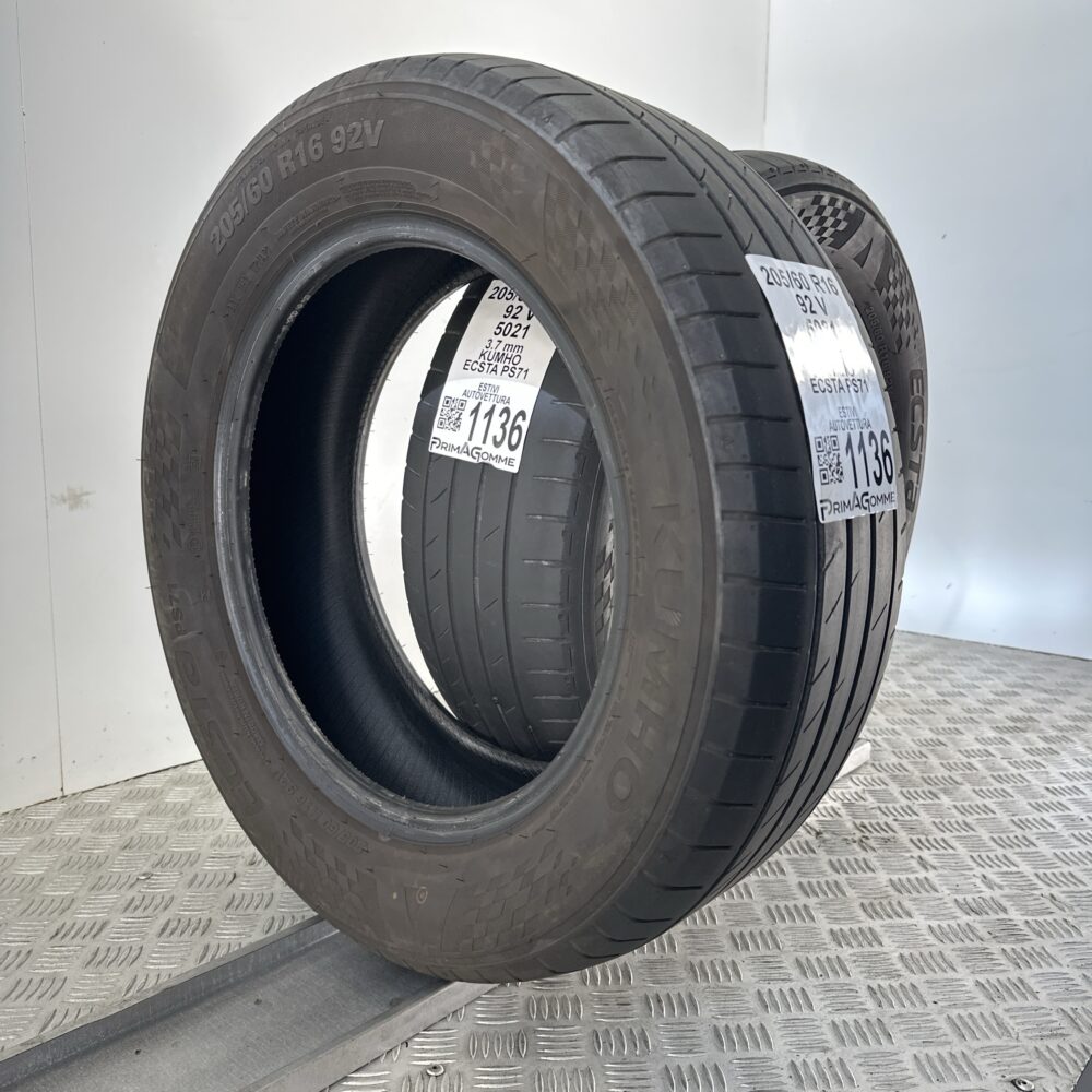 Gomme Usate 205 60 R16 92V Kumho Ecsta PS71 Estive | Gomme Usate | PrimaGomme.it Gomme Usate 205 60 R16 92V Kumho Ecsta PS71 Estive - immagine 4
