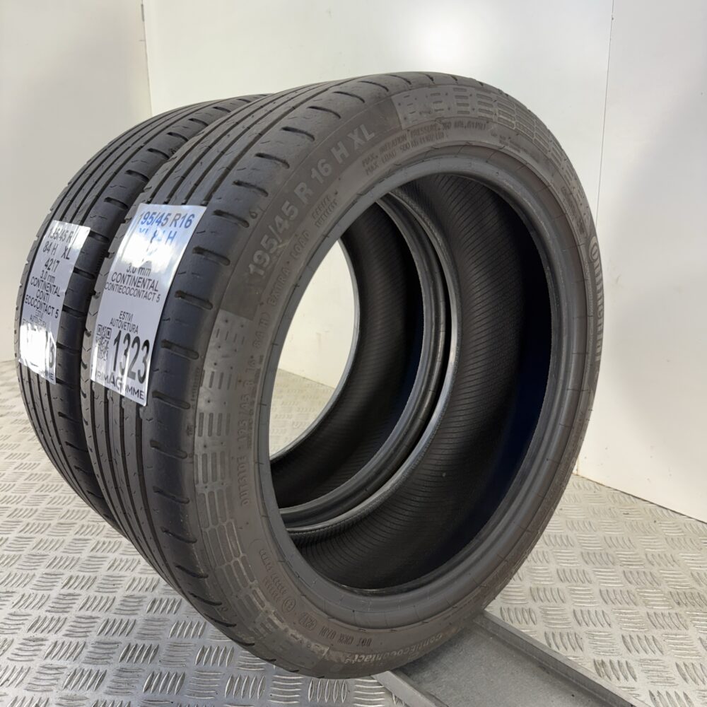 Pneumatici Usati 195 45 R16 84H Continental Ecocontact 5 Estive | Gomme Usate | PrimaGomme.it Pneumatici Usati 195 45 R16 84H Continental Ecocontact 5 Estive - immagine 4