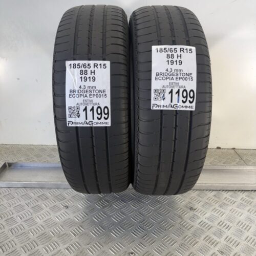 Pneumatici Usati 185 65 R15 88H BRIDGESTONE Ecopia EP0015 Estive