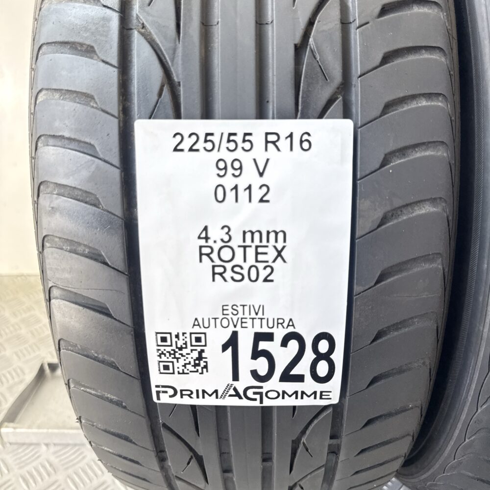 Gomme Usate 225 55 R16 99V Rotex RS02 Estive | Gomme Usate | PrimaGomme.it Gomme Usate 225 55 R16 99V Rotex RS02 Estive - immagine 3