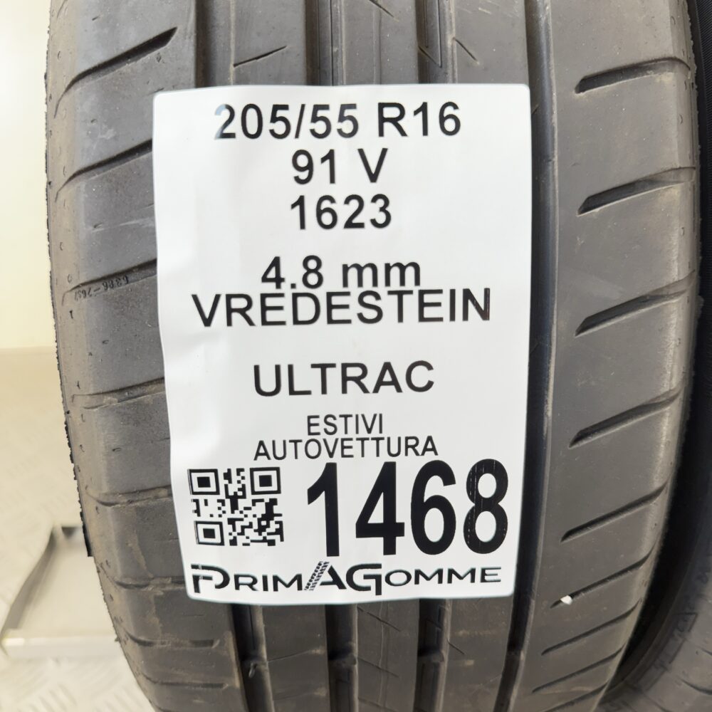 Gomme Usate 205 55 R16 91V Vredestein Ultrac Estive | Gomme Usate | PrimaGomme.it Gomme Usate 205 55 R16 91V Vredestein Ultrac Estive - immagine 3