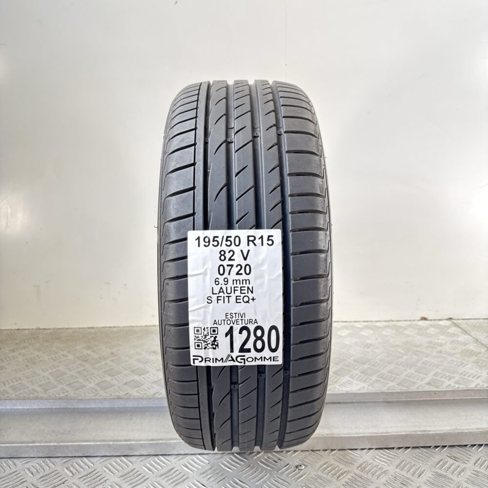 Gomma Usata 195 50 R15 82V Laufenn S Fit EQ+ 98% Estiva | Gomme Usate | PrimaGomme.it Gomma Usata 195 50 R15 82V Laufenn S Fit EQ+ 98% Estiva
