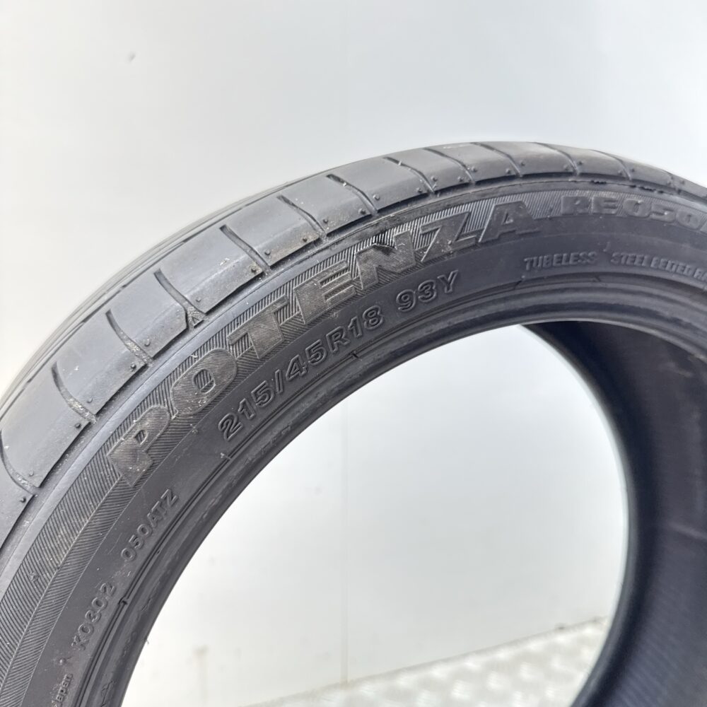 Pneumatico Usato 215 45 R18 93Y Bridgestone Potenza RE050A 71% Estivo | Gomme Usate | PrimaGomme.it Pneumatico usato 215 45 R18 Bridgestone Potenza RE050A - foto 5