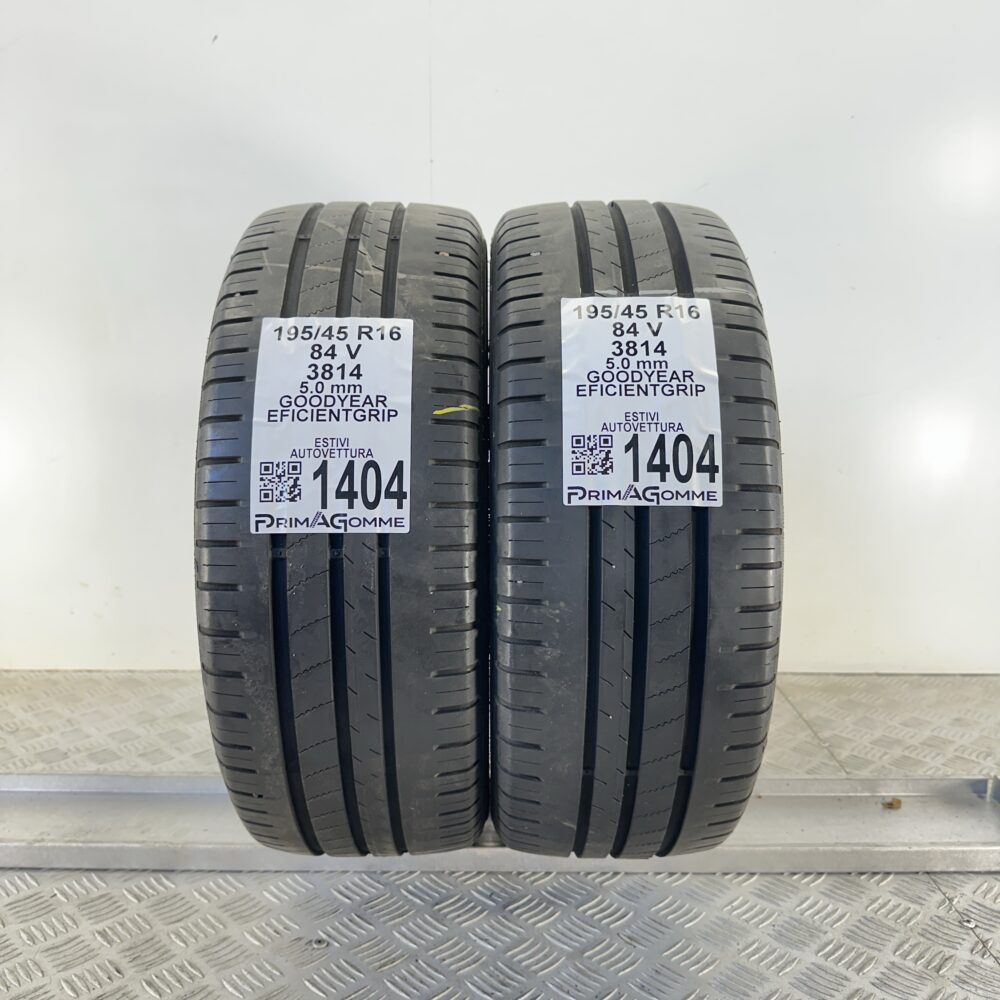 Pneumatici Usati 195 45 R16 84V GOODYEAR EfficientGrip 71% Estive | Gomme Usate | PrimaGomme.it Pneumatici usati 195 45 R16 GOODYEAR EfficientGrip - foto 8
