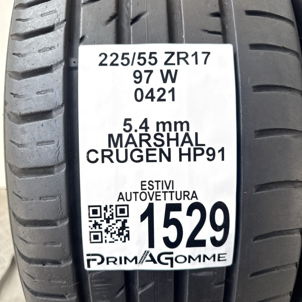 Gomme Usate 225 55 ZR17 97W Marshall Crugen HP91 77% Estive | Gomme Usate | PrimaGomme.it Gomme Usate 225 55 ZR17 97W Marshall Crugen HP91 77% Estive - immagine 3