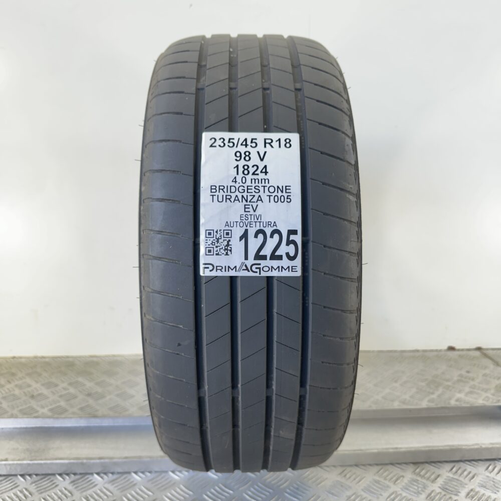 Pneumatico Usato 235 45 R18 98V Bridgestone Turanza T005 EV Estivo | Gomme Usate | PrimaGomme.it Pneumatico usato 235 45 R18 Bridgestone Turanza T005 EV - foto 5