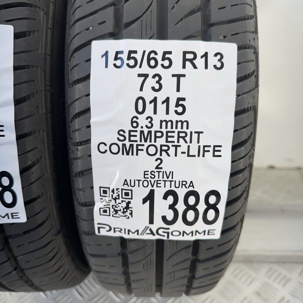 Gomme Usate 155 65 R13 73T Semperit Comfort-Life 90% Estive | Gomme Usate | PrimaGomme.it Gomme Usate 155 65 R13 73T Semperit Comfort-Life 90% Estive - immagine 3
