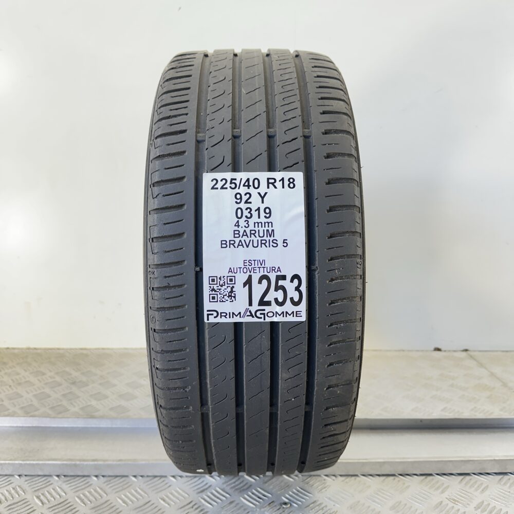 Gomma Usata 225 40 R18 92Y Barum Bravuris 5 Estiva | Gomme Usate | PrimaGomme.it Gomma Usata 225 40 R18 92Y Barum Bravuris 5 Estiva