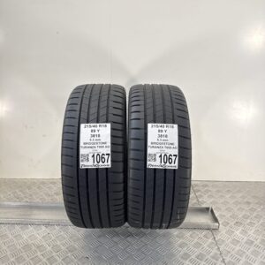 Gomme Usate 215 40 R18 89Y Bridgestone Turanza T005 AO 76% Estive