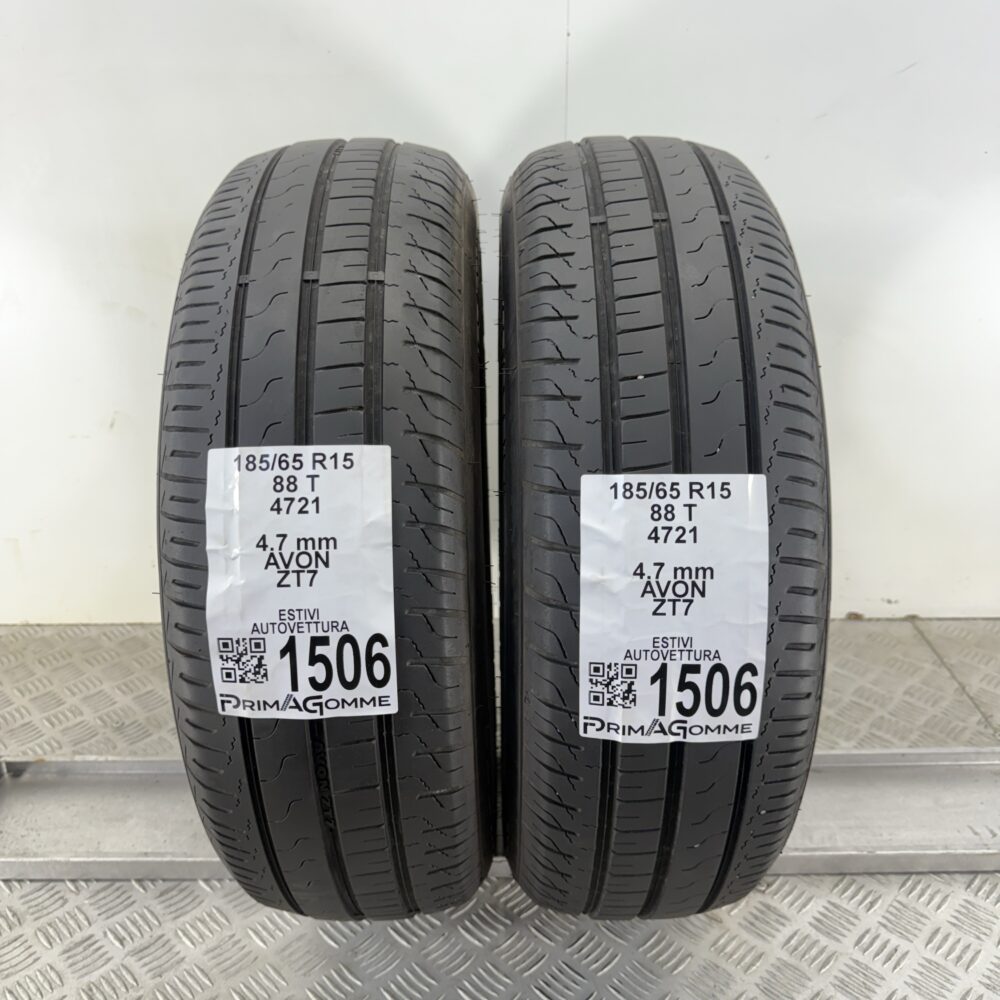 Gomme Usate 185 65 R15 88T Avon ZT7 Estive | Gomme Usate | PrimaGomme.it Gomme Usate 185 65 R15 88T Avon ZT7 Estive