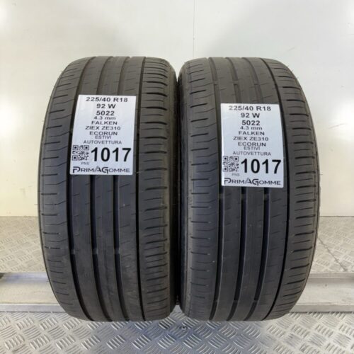 Gomme Usate 225 40 R18 92W Falken ZIEX ZE310 Estive