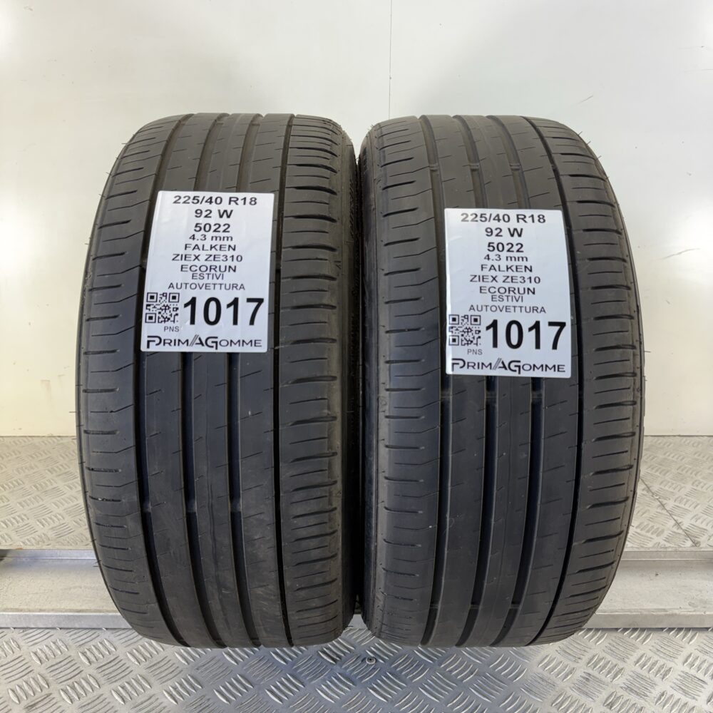 Gomme Usate 225 40 R18 92W Falken ZIEX ZE310 Estive | Gomme Usate | PrimaGomme.it Gomme Usate 225 40 R18 92W Falken ZIEX ZE310 Estive