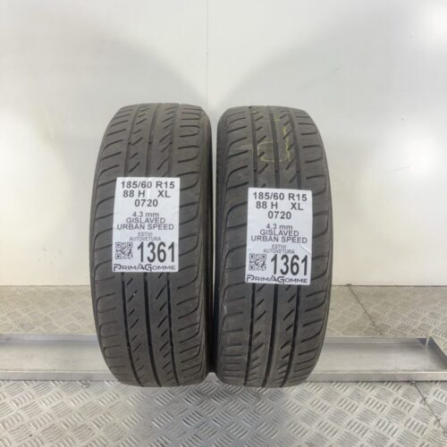 Gomme Usate 185 60 R15 XL 88H Gislaved Urban Speed Estive