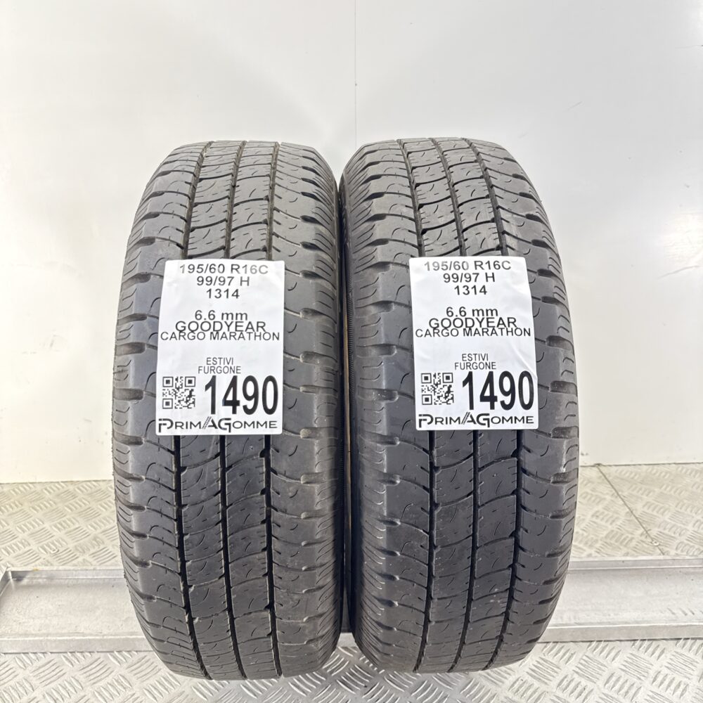 Gomme Usate 195 60 R16C 99/97H Goodyear Cargo Marathon 94% Estive | Gomme Usate | PrimaGomme.it Gomme Usate 195 60 R16C 99/97H Goodyear Cargo Marathon 94% Estive