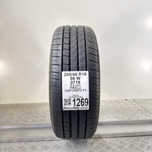 Gomma Usata 205 40 R18 86W Pirelli Cinturato P7 86% Estiva