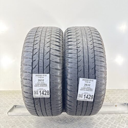 Pneumatici Usati 265 60 R18 110H Yokohama Geolandar Estive