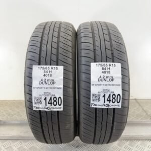 Gomme Usate 175 65 R15 84H Dunlop SP Sport Fast Response Estive
