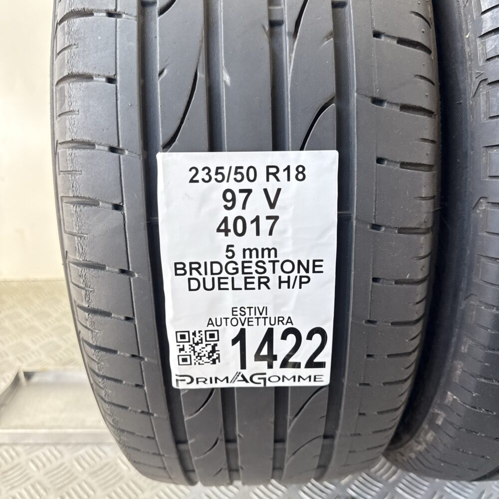 Gomme Usate 235 50 R18 97V Bridgestone Dueler H/P 71% Estive | Gomme Usate | PrimaGomme.it Gomme Usate 235 50 R18 97V Bridgestone Dueler H/P 71% Estive - immagine 3