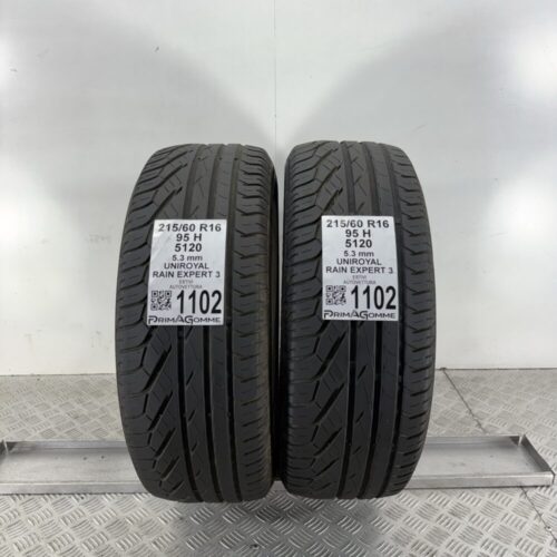 Gomme Usate 215 60 R16 95H Uniroyal Rain Expert 3 76% Estive