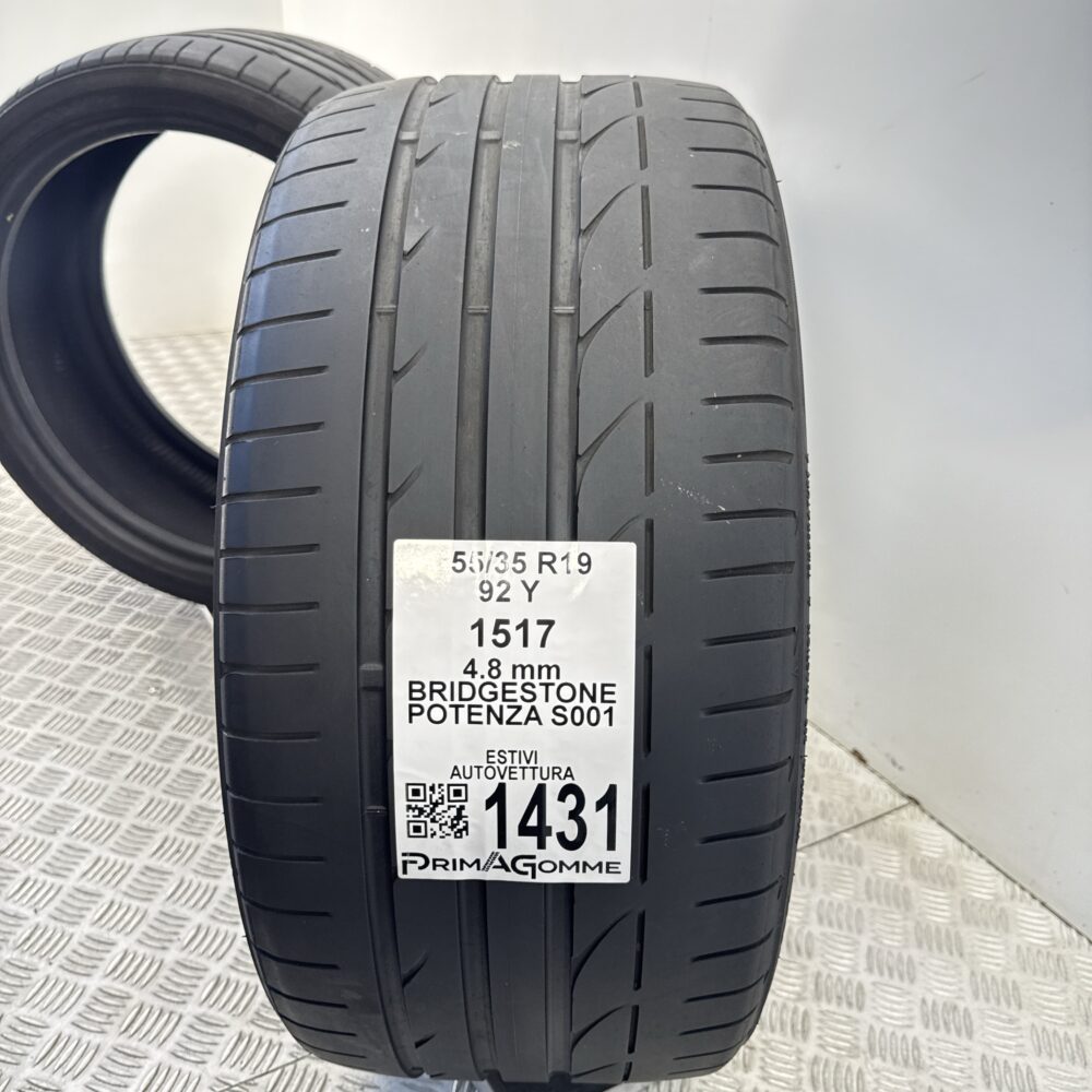 Gomme Usate 255 35 R19 92Y Bridgestone Potenza S001 Estive | Gomme Usate | PrimaGomme.it Gomme Usate 255 35 R19 92Y Bridgestone Potenza S001 Estive - immagine 10
