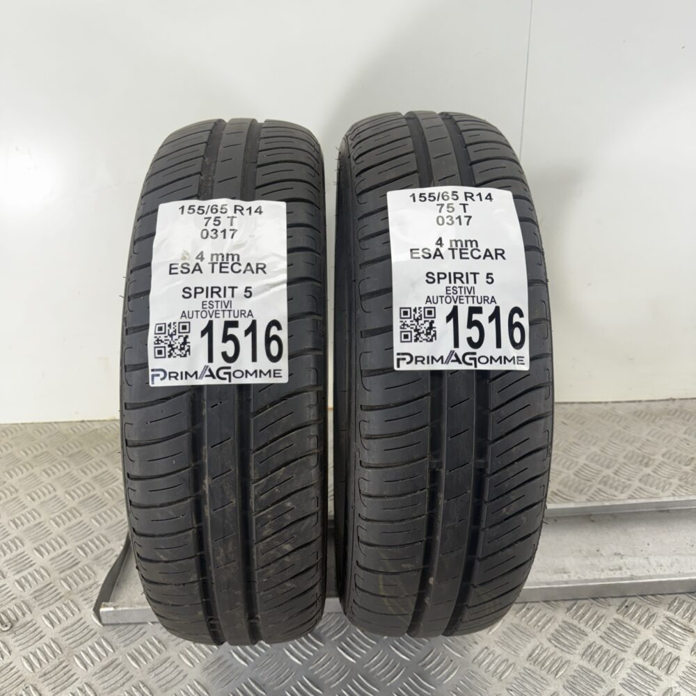Pneumatici Usati 155 65 R14 75T Esa Tecar Spirit 5 Estive | Gomme Usate | PrimaGomme.it Pneumatici usati 155 65 R14 Esa Tecar Spirit 5 - foto 11