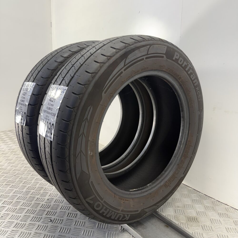 Gomme Usate 215 60 R16C 103 101T Kumho Portran KC53 76% Estive | Gomme Usate | PrimaGomme.it Gomme Usate 215 60 R16C 103 101T Kumho Portran KC53 76% Estive - immagine 6