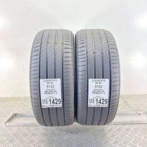 Gomme Usate 235 45 R18 98W Michelin Primacy 4 Estive
