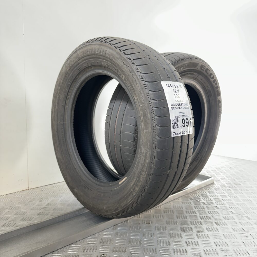Gomme Usate 185 65 R15 92V Bridgestone Ecopia EP001S Estive | Gomme Usate | PrimaGomme.it Gomme Usate 185 65 R15 92V Bridgestone Ecopia EP001S Estive - immagine 4