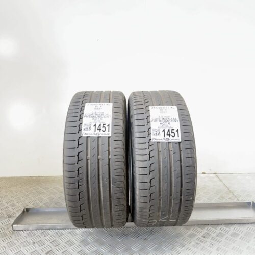 Gomme Usate 215 40 R17 XL 87Y Continental PremiumContact 6 Estive